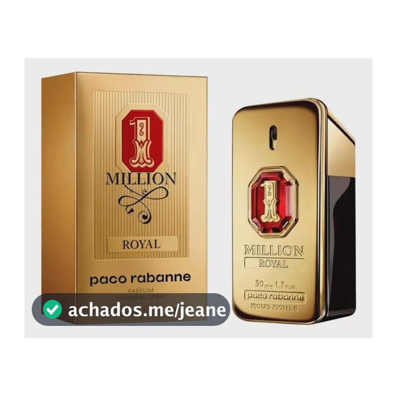 One 1 Million Royal Parfum 50ml Masculino | Original + Amostra
