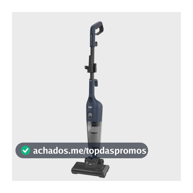 Aspirador Vertical WAP POWER SPEED MAX AZ20 1600W de Potência Sistema 360° Com Tecnologia Cyclone 3 Em 1 220V
