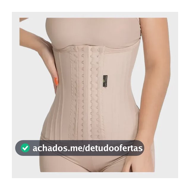 Cinta Modeladora Feminina Com Barbatana Redutora Cintura 750