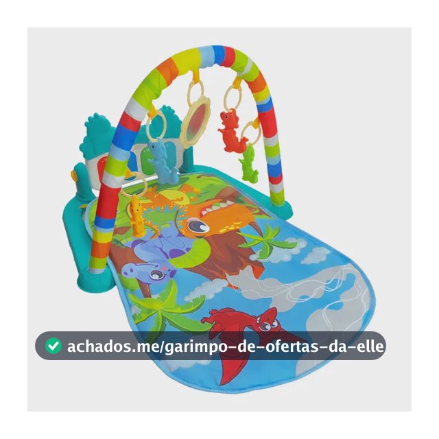 Tapete de Atividades Para Bebê Piano Play Funny Dino Maxi Baby