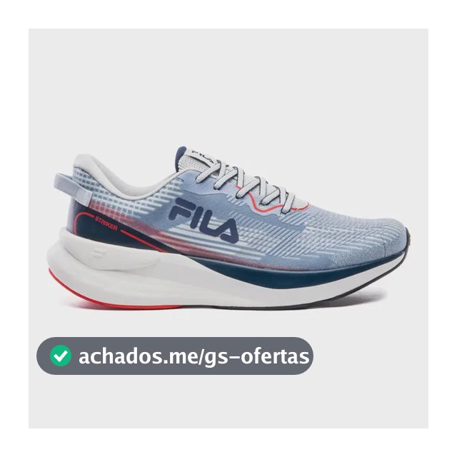 Tênis Fila Striker Masculino Estilo Esportivo Confortável