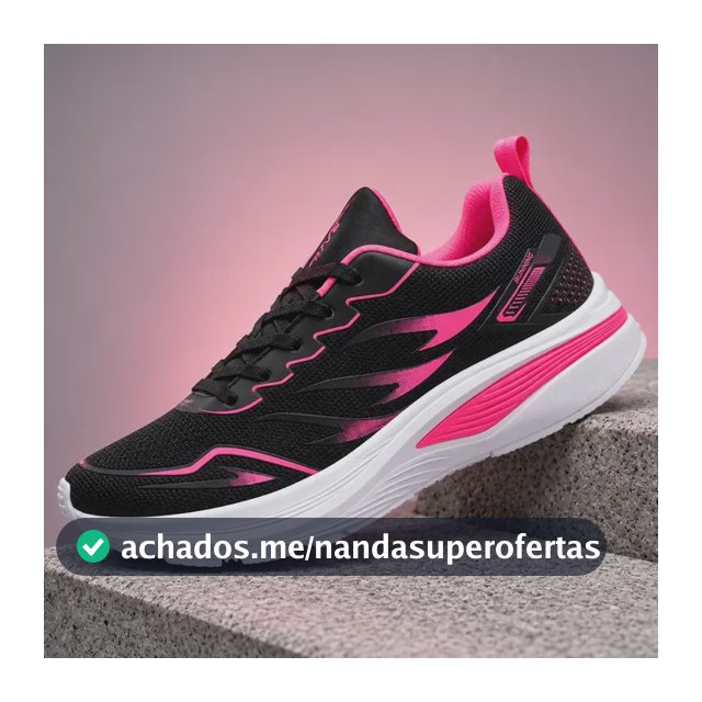 Tênis Esportivo Feminino Caminhada Academia Super Leve