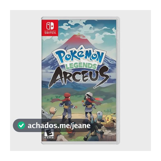 Jogo Pokemon Legends Arceus Switch Fisico