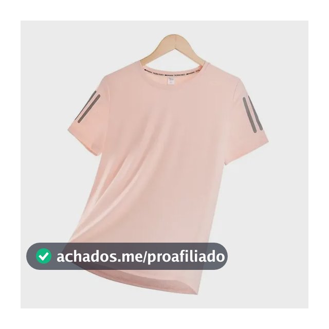 Camiseta Básica  Exercícios De Verão Feminina Seda Gelada
