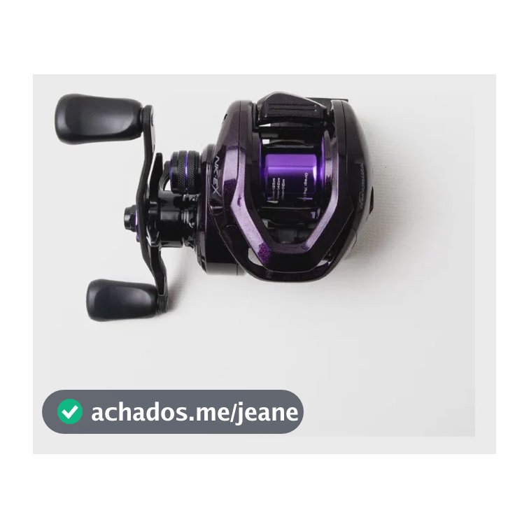 Carretilha Nakamura Nk Ex Digital Cast(freio Duplo) Direita Purple Digital Cast - Freio Duplo Inteligente 8.3 Drag 7kg Direito