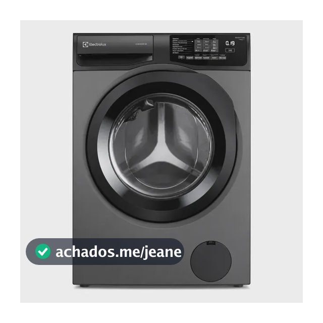 Lava E Seca Electrolux 12kg Cinza Ônix Inverter (lsc12) 220v Cinza