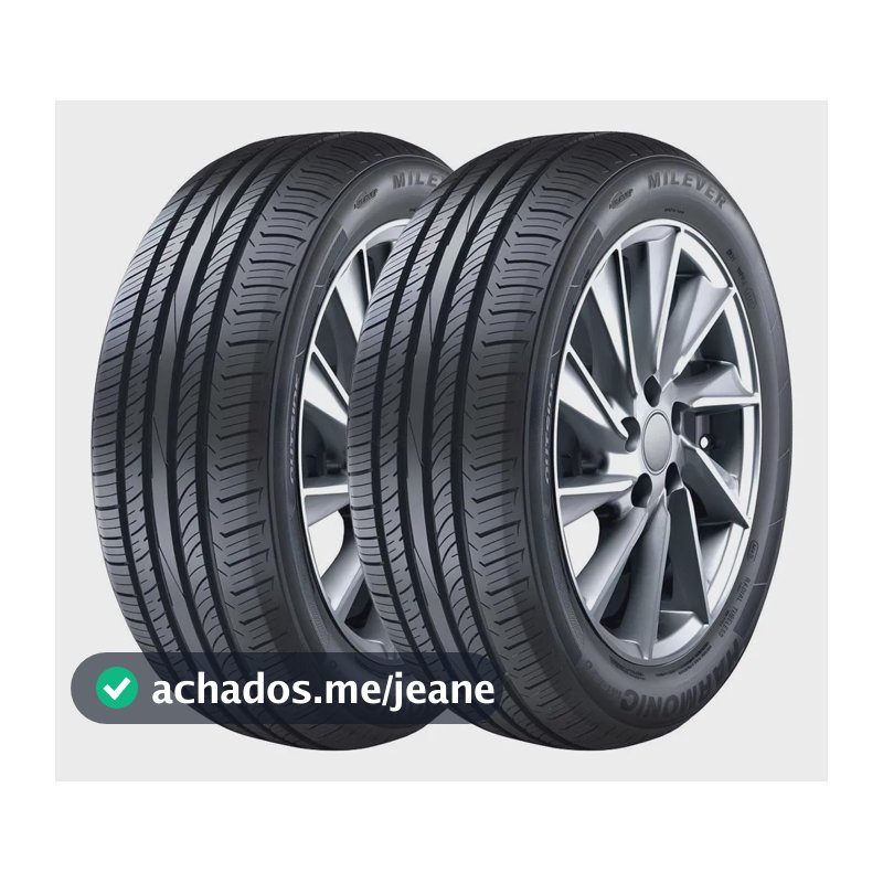 Kit 2 Pneus Milever Mp270 195/55r15 Aro 15 85v V