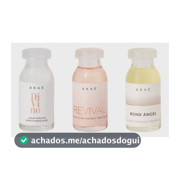 Cronograma Capilar Braé Repair Reparação 3x13ml
