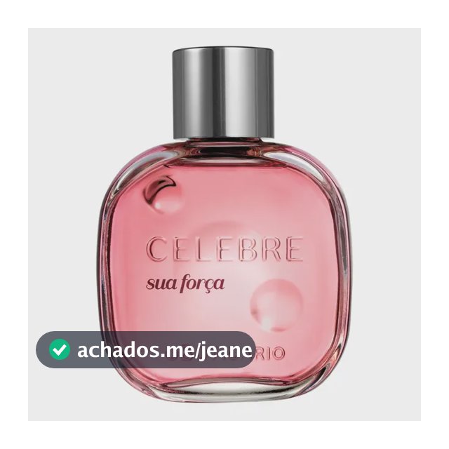 Celebre Sua Força Colônia Feminino 100ml Volume da unidade 100 mL