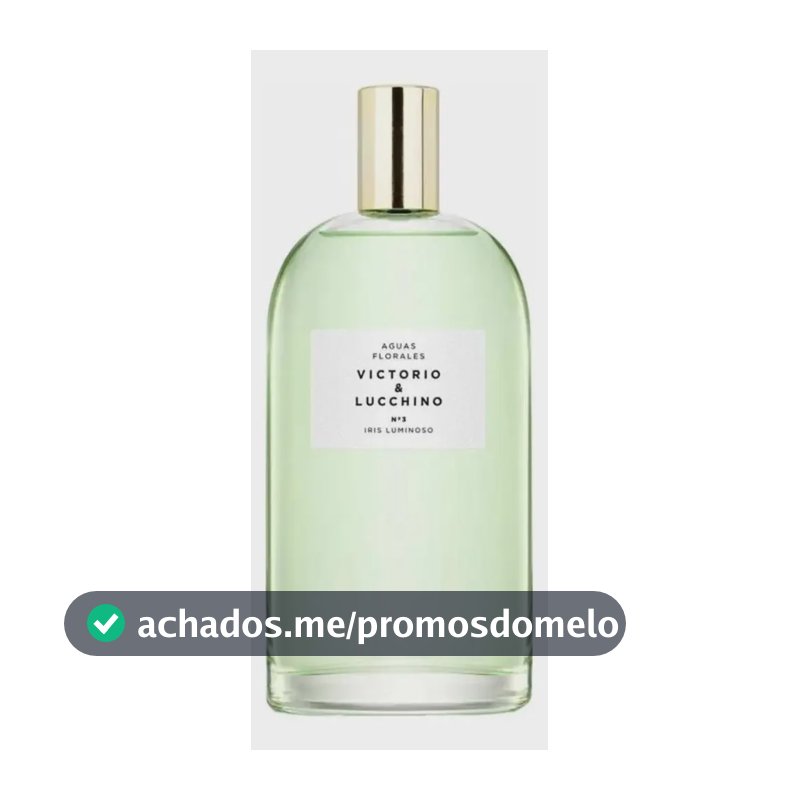Perfume feminino Águas Florales Nº3 Iris Luminoso Eau de Toilette 150 ml Victorio & Lucchino