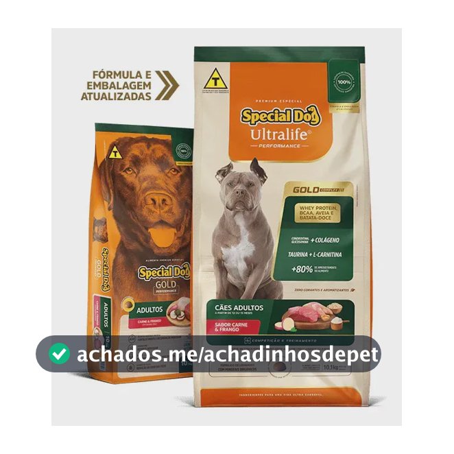 Ração Special Dog Gold Premium Adultos Carne E Frango 15kgs