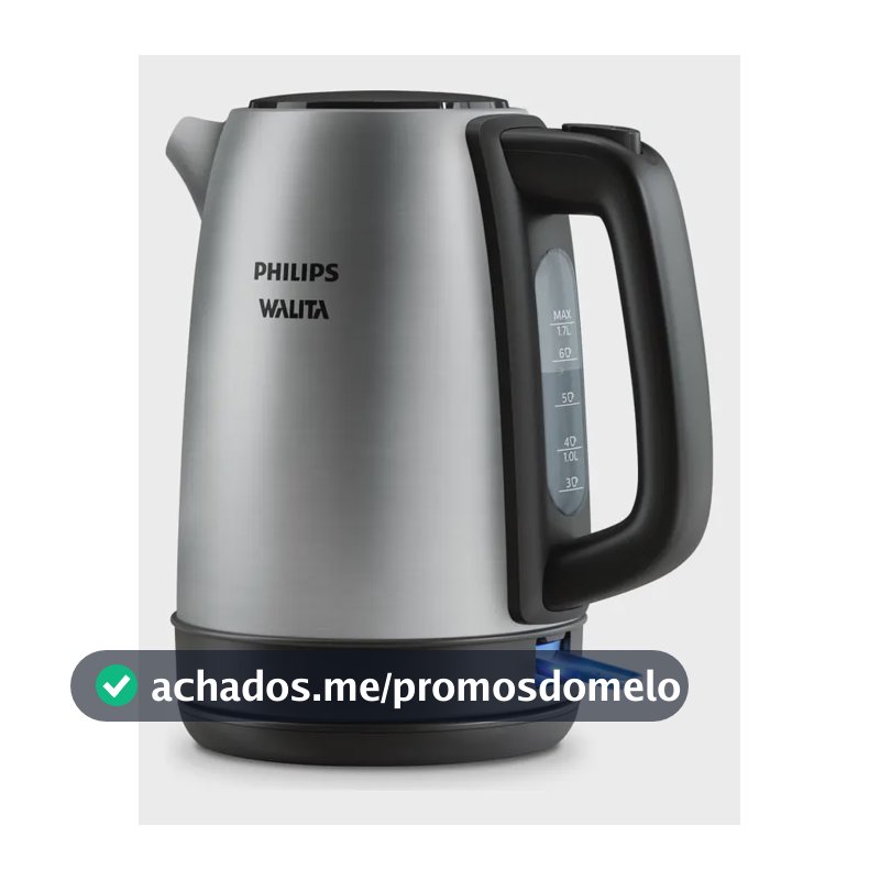 Chaleira Elétrica Série 3000 Inox Philips Walita - HD9350/90 220V