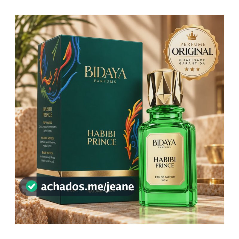 Perfume Árabe Bidaya Habibi Prince Edp 100ml Masculino Top