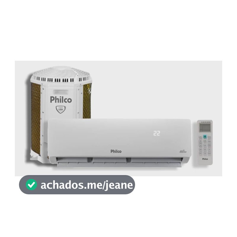 Ar Condicionado Inverter Philco 9000 Btus Frio 220v Pac9ft Branco 220v
