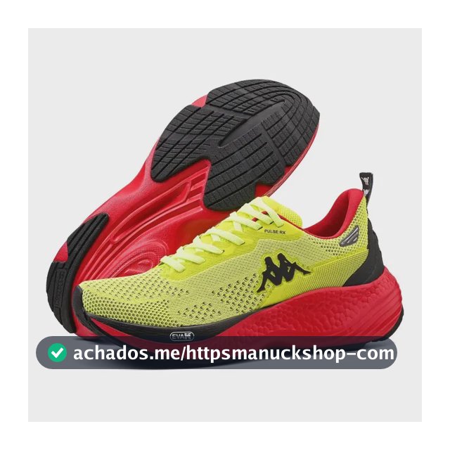 Tênis Kappa Pulse Rx Unissex Corrida Conforto