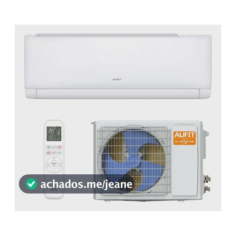 Ar Condicionado Hi Wall Inverter Connect Aufit 12k Frio Branco