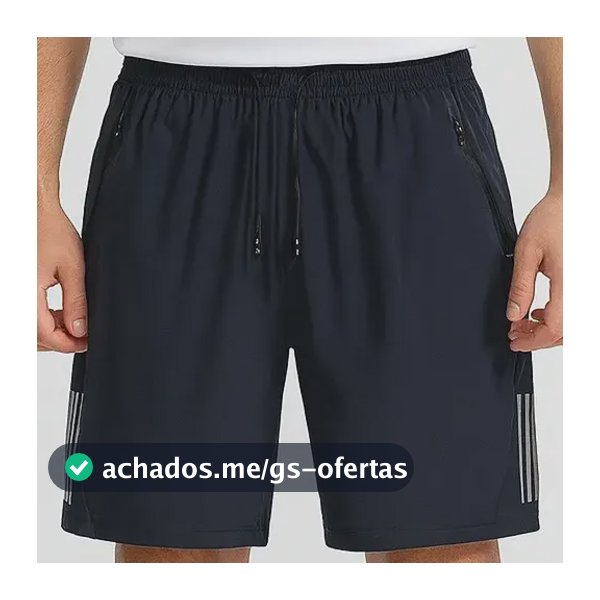 Kit 3 Bermudas Masculina Importada Seda Secagem Rápida
