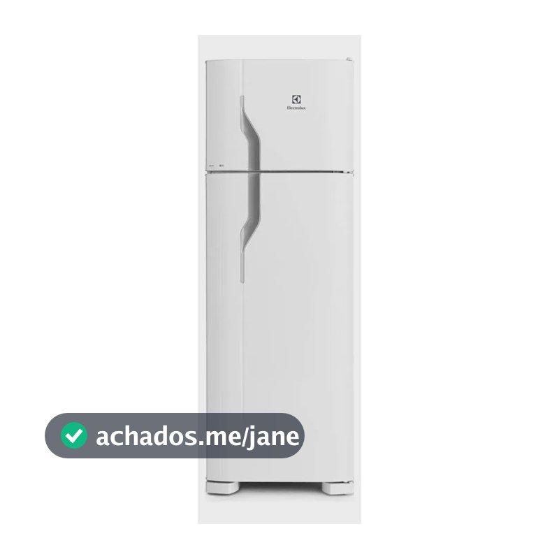 Geladeira Electrolux DC35A Cycle Defrost 260L Super Freezer Duplex Branca