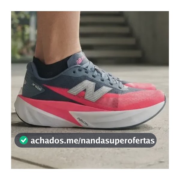 Tenis New Balance Fuelcell Rebel V5 Corrida Performance Marinho/rosa 37 Br