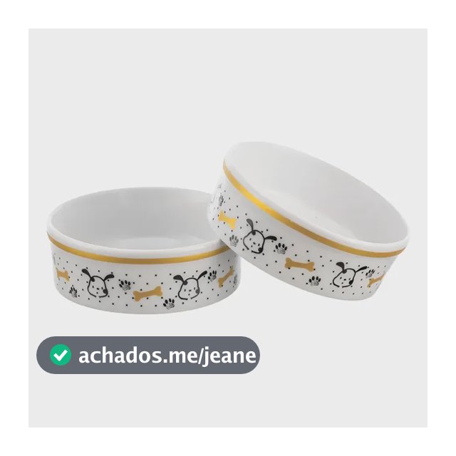 2 Comedouro Cachorro Bebedouro Caes Porcelana Alimentador