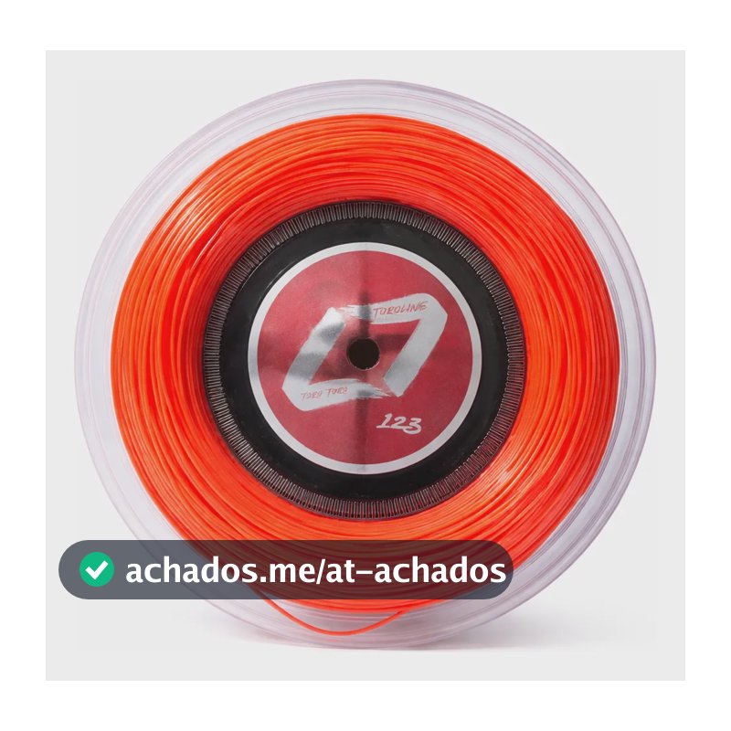 Rolo De Corda Toroline Toro Toro 1.23mm 100m Laranja Neon 1.23 Mm Laranja