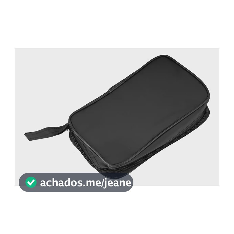 Bolsa Para Multímetro Ferramentas Case Amperimetro Preto