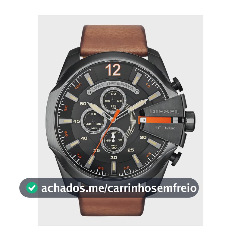 Relógio Diesel Masculino Dz4343b1 P2mx