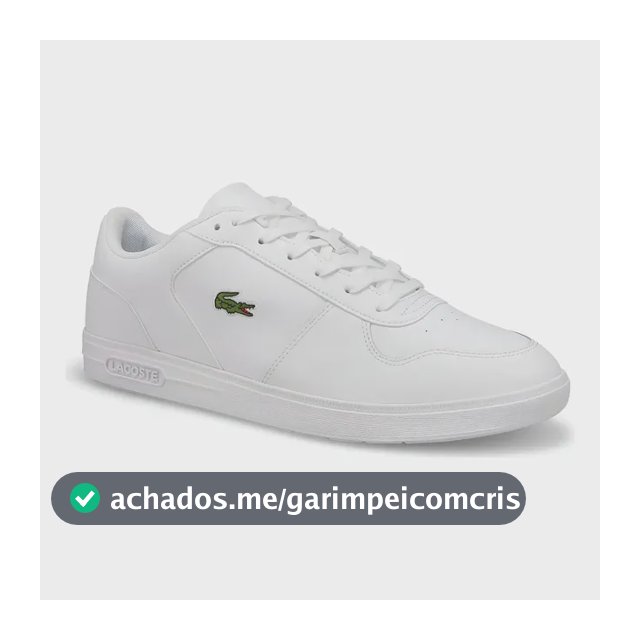 Tênis Lacoste T-base Lancamento