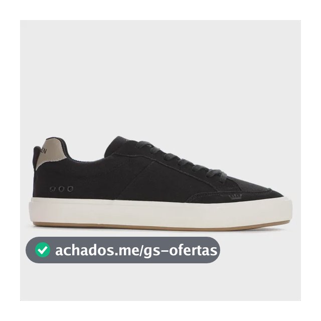 Tênis Osklen Float Lona Respirável Higienizacao Preto Preto 40 Br