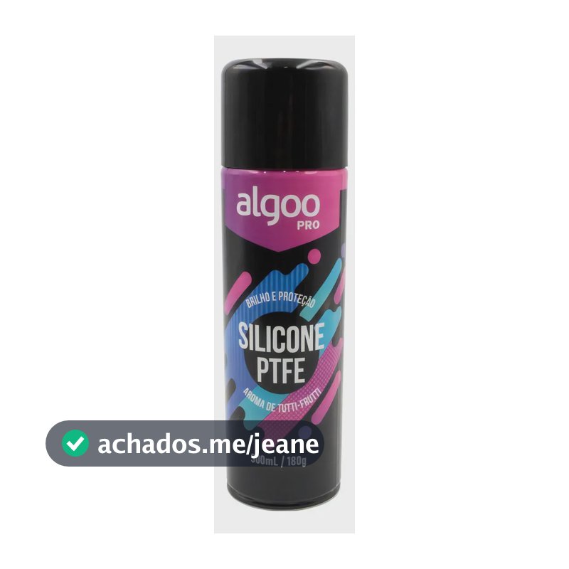 Algoo Pro Proteção Brilho Silicone Ptfe Spray 300ml P/bike