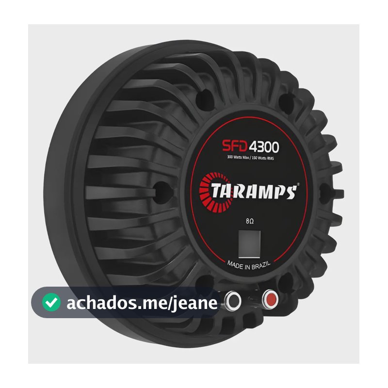 Driver Taramps Sfd4300 8ohms 300w Corneta Som Automotivo