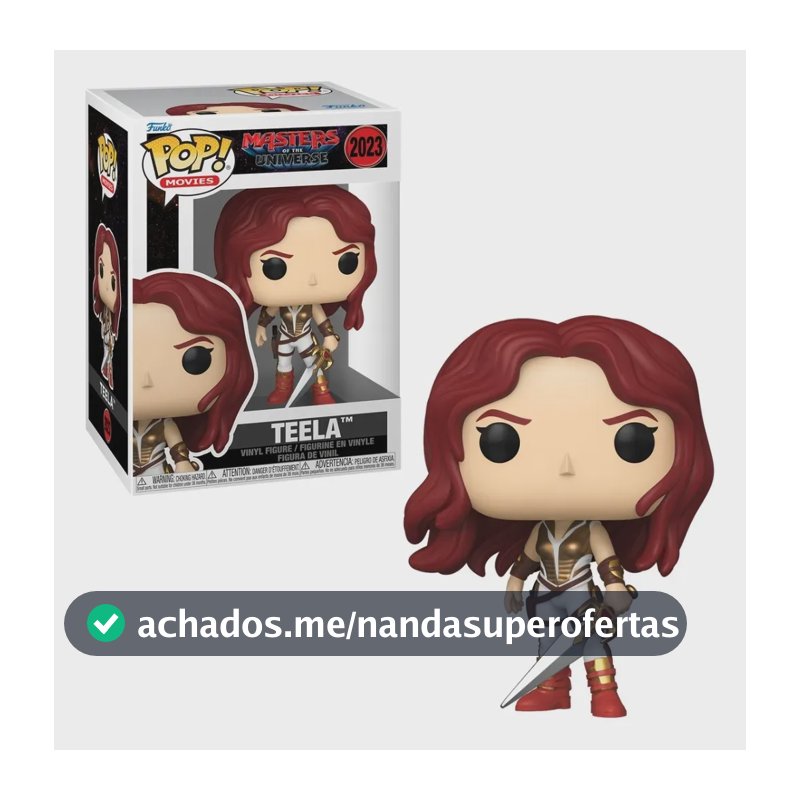 Boneco Funko Pop! Mestres do Universo Live Action - Teela