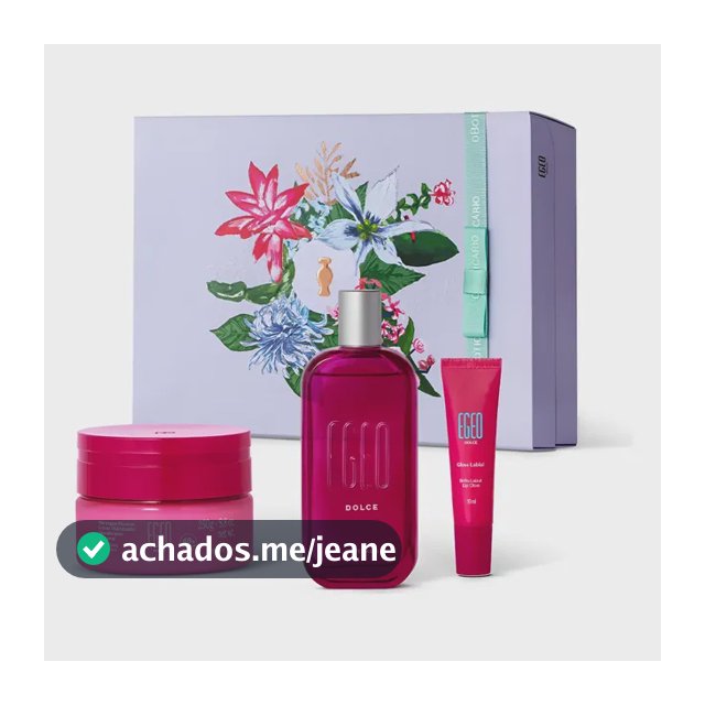 O Boticário Egeo Dolce Kit Presente (3 Itens)