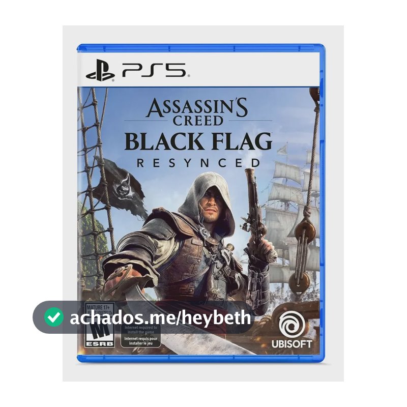 Assassins Creed Black Flag Resynced Ps5 Midia Fisica