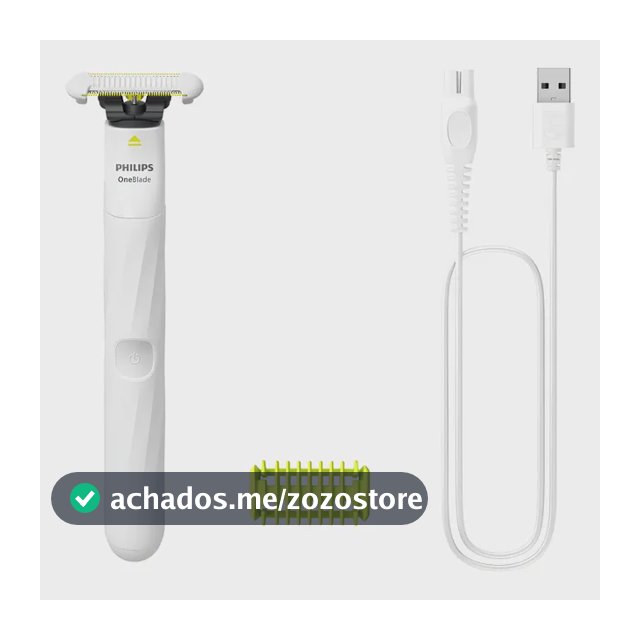Aparador E Raspador Oneblade Intimate Qp1924/10 Philips Branco 127/220v