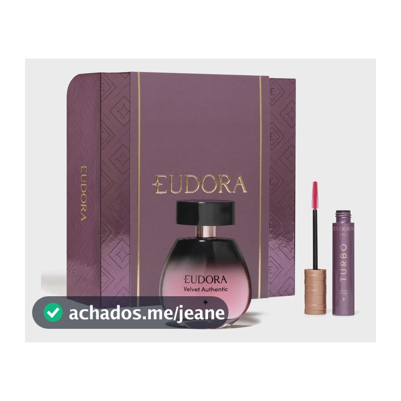 Eudora Kit Presente Dia Das Mães Velvet Authentic