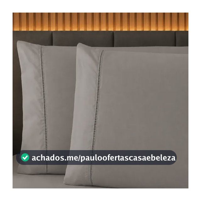 2 Fronha Avulsa 100% Algodão Ponto Palito 600 Fios Promoção