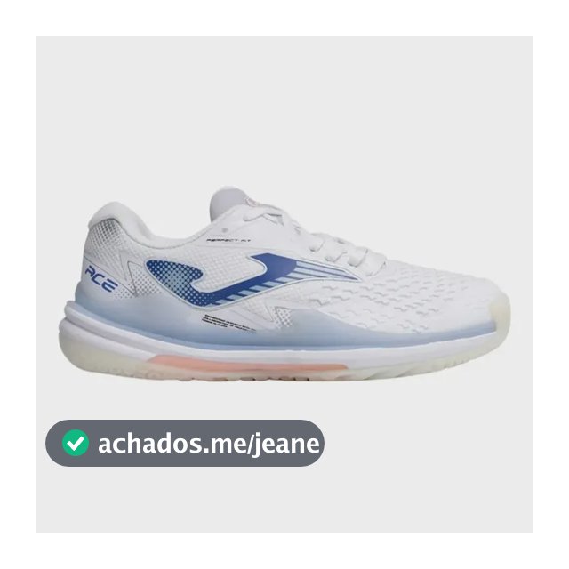 Tênis Joma Ace Pro - All Court - Branco E Azul