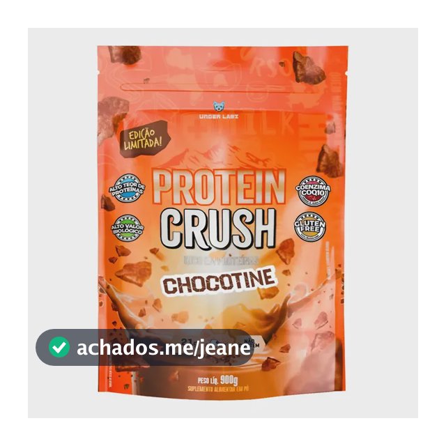Protein Crush Under Labz Whey 100% Concentrado Coq10