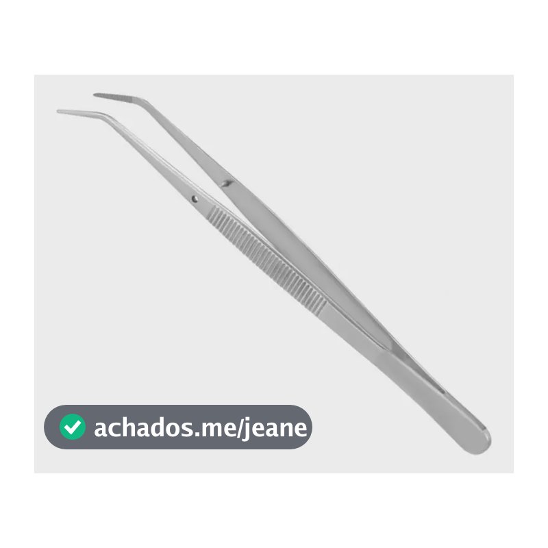Pinça Clínica Para Algodão Aço Inox - Social Instrumentos.