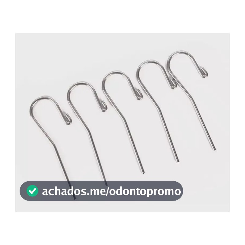 Kit 5 Ganchos/alças Labiais Para Localizador Apical Endo