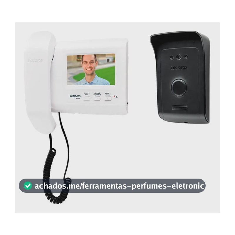 Video Porteiro Ivr 1010 Branco E Preto Intelbras 110V/220V