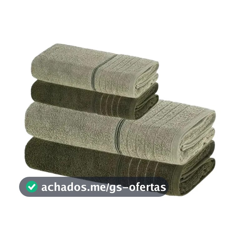 Jogo De Toalhas De Banho 4 Peças Bressan Ele/ Ela Karsten