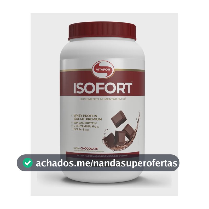 Isofort Chocolate 900g Vitafor Chocolate