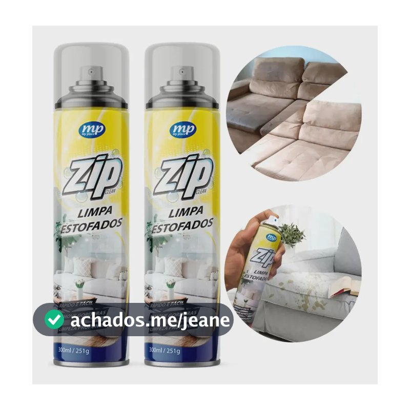 2 Spray Limpa Estofado Carpetes Higienizacao Remove Sujeiras