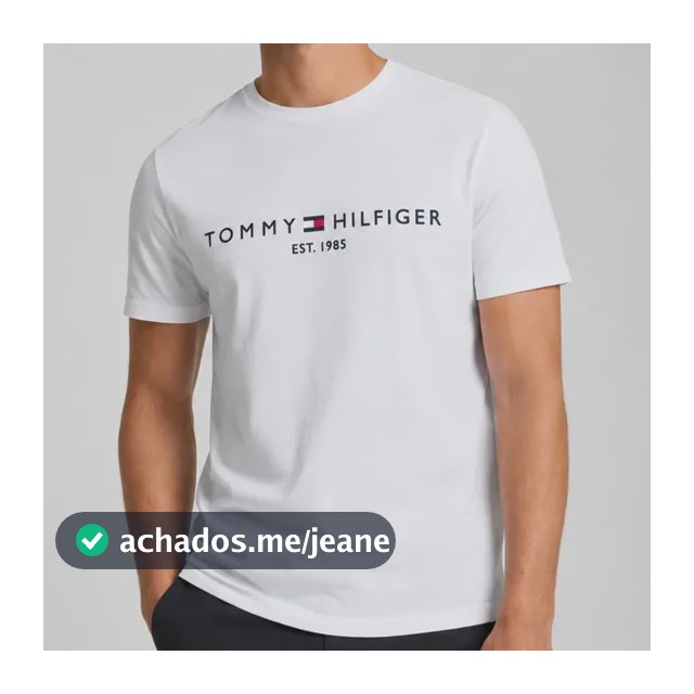 Camiseta Tommy Hilfiger 1985 Masculina Algodão