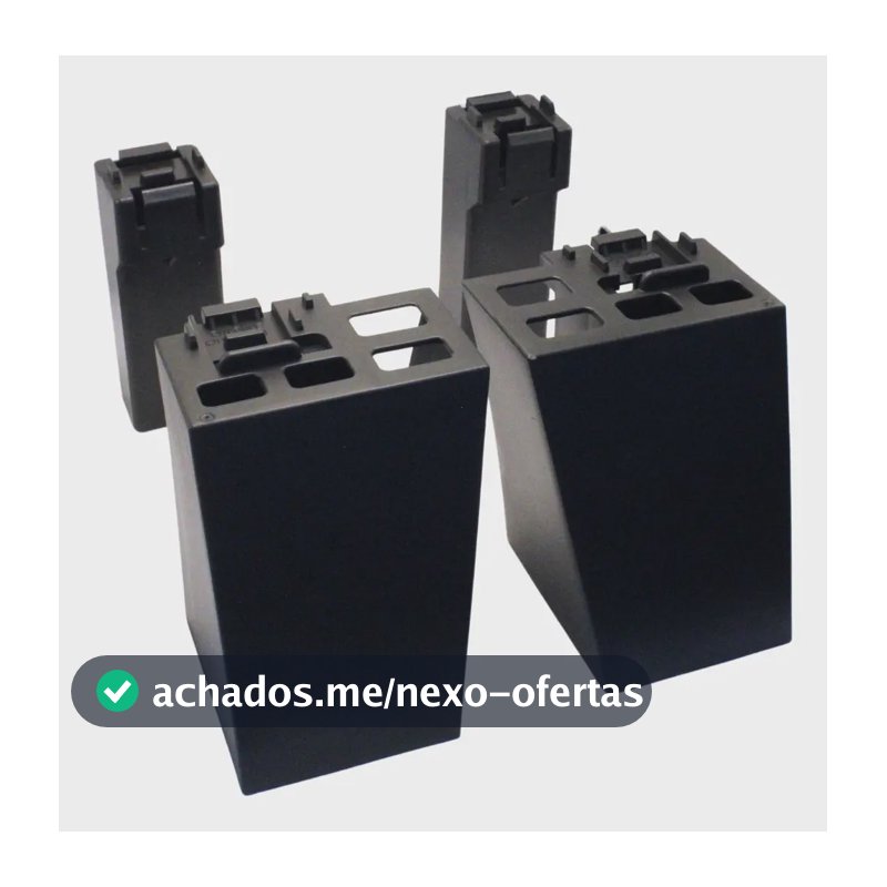Pés P/ Fogão Itatiaia Itaglass Plus Preto 4 Bocas Original