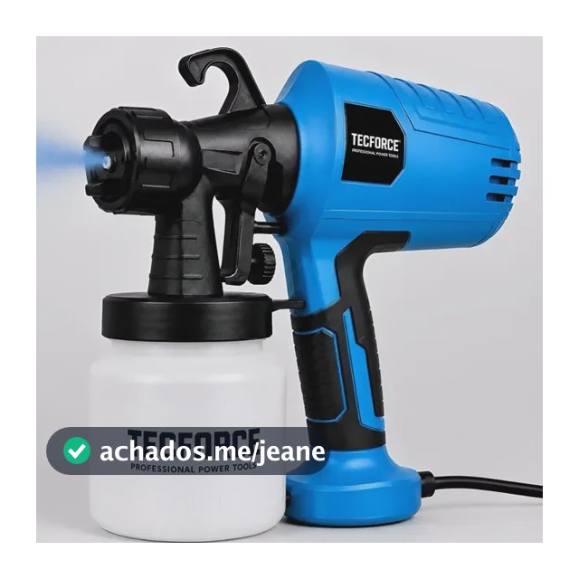 Pistola De Pintura Elétrica Tecforce 500w 110 E 220v
