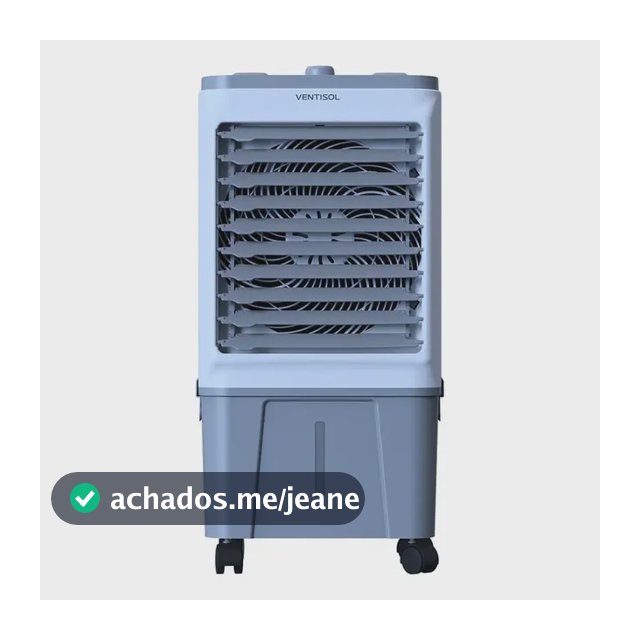 Climatizador De Ar Ventisol 16 Litros Branco E Cinza Clin16  220v
