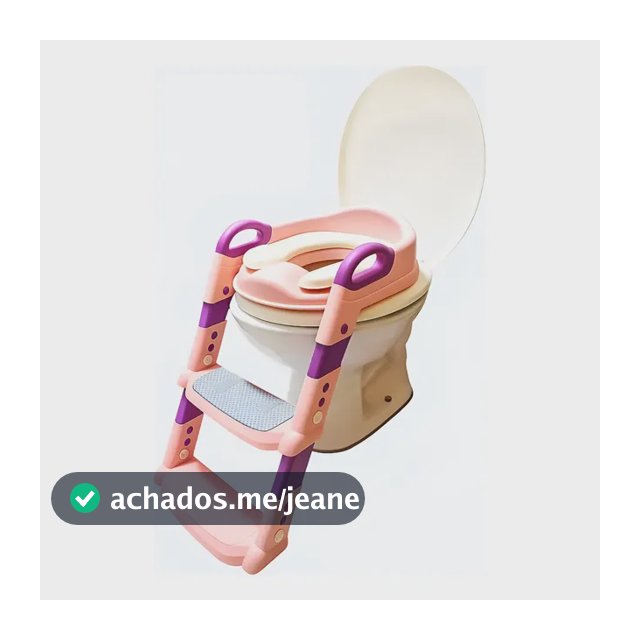 Assento Redutor Infantil Com Escada Para Vaso Sanitário